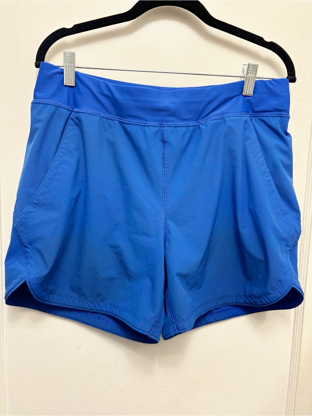 Lands End Swim Shorts Women’s Size 12 Color Cobalt Blue
